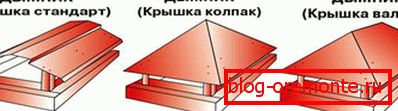 Vrste pokrovov za dimnike