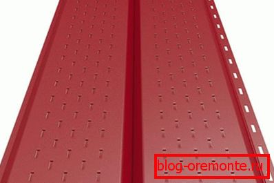 Panel s trdno perforacijo