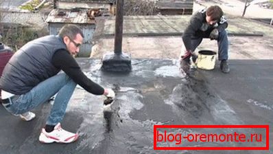 Hidroizolacija z bitumensko mastiko
