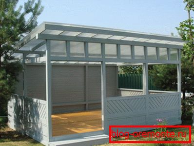 Projektni gazebo s streho