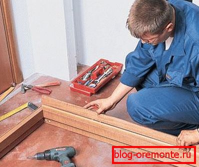 Kako pravilno namestiti notranja vrata