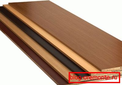 Izberemo laminirani material