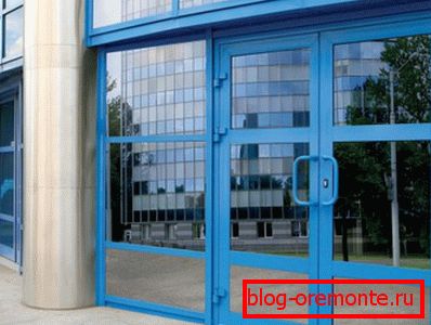 Vgradnja aluminijastih vrat po GOST