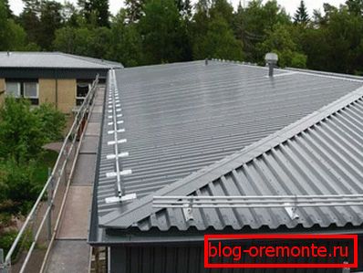 Streha valovite blagovne znamke C-10