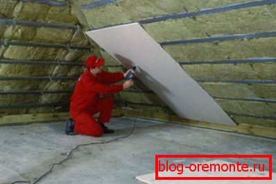 Postopek vgradnje mineralne volne na špirovce