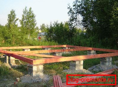 Spodnji vezni okvir gazebos