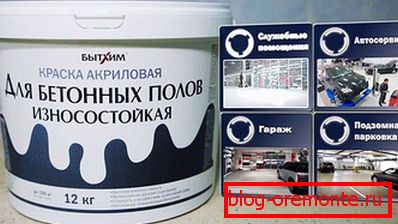 Akrilna barva za betonska tla