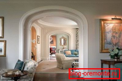 Arched odprtina s poliuretanski okvir Arched odprtina s poliuretanski okvir