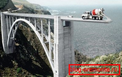 Betonska blagovna znamka M400 je odlična za vlivanje mostov Betonska blagovna znamka M400 je odlična za vlivanje mostov