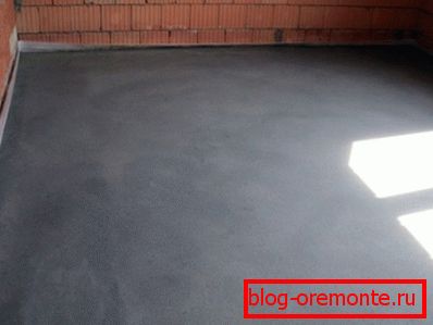 Beton je zelo skupna podlaga za izdelavo tal.