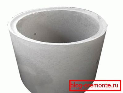 Betonski obroč iz finega betona Betonski obroč iz finega betona