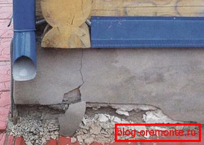 Betonski klet je uničen s kristalizacijo vode. Betonski klet je uničen s kristalizacijo vode.