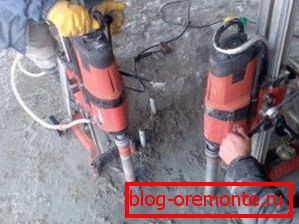 Pred mletjem izvedite vrtanje v beton Pred mletjem izvedite vrtanje v beton