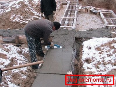 Pogosto mora biti konkretno delo opravljeno pozimi. Pogosto mora biti konkretno delo opravljeno pozimi.