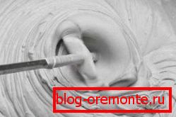 Da bi ohranili prepustnost pare površine z ometom z ometom