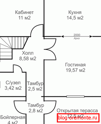 Hiša 8x10 z dvema nadstropjema Hiša 8x10 z dvema nadstropjema