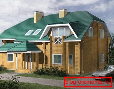 Hiša lesa - tipičen projekt Hiša lesa - tipičen projekt