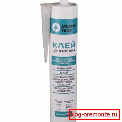 Dva v enem: lepilo in kit