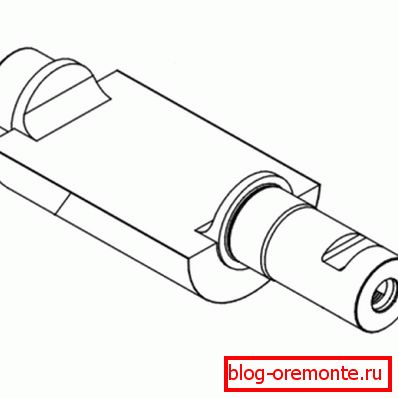 Ekscentrična gred vibratorja. Ekscentrična gred vibratorja.