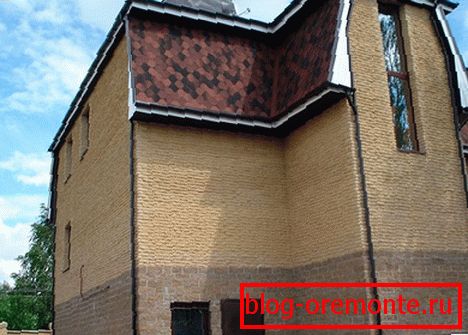 Material za dodelavo hiš iz gaziranega betona