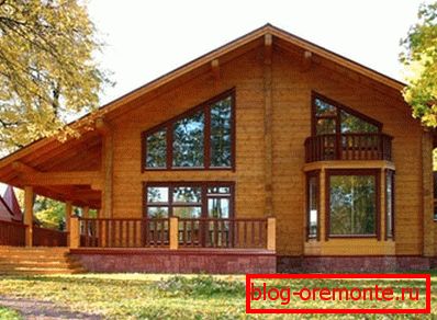 Fotografija hiše iz bara, izvedena na posameznem projektu Fotografija hiše iz bara, izvedena na posameznem projektu