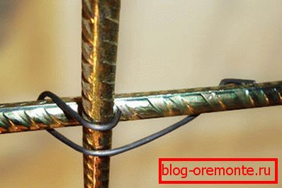 Foto posnetki za armiranje pletenja