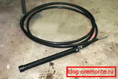 Pripravljen domači vibrator za kompaktiranje betona Pripravljen domači vibrator za kompaktiranje betona