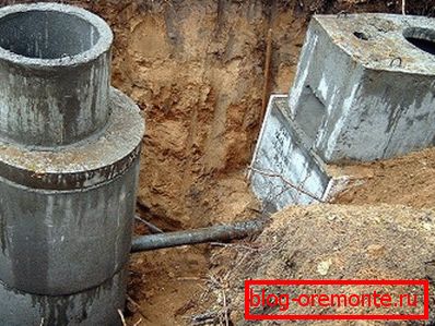 Pripravljen septični tank, sestavljen iz podobnih izdelkov Pripravljen septični tank, sestavljen iz podobnih izdelkov