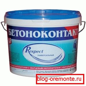 Talni betonski kontakt Talni betonski kontakt