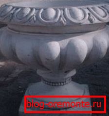 Tudi dekorativni elementi so lahko izdelani iz kompozitov na osnovi mavca.