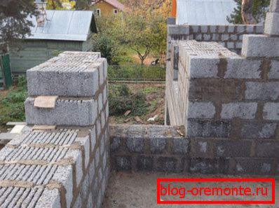 Zidarstvo z zidnimi bloki