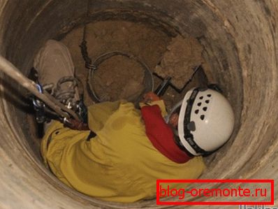 Kopanje znotraj vdolbinice Kopanje znotraj vdolbinice
