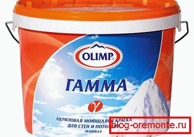 Akrilna pralna barva Akrilna pralna barva