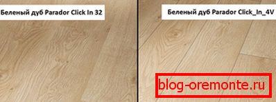 Primerjava laminata z ali brez fasete