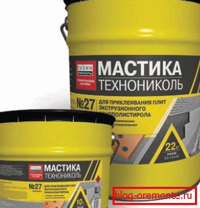 Mast za lepljenje penoplexa Mast za lepljenje penoplexa