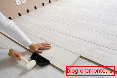 Vgradnja laminata na betonsko tla v svojem domu Vgradnja laminata na betonsko tla v svojem domu