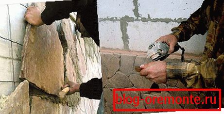 Montaža naravnega kamna