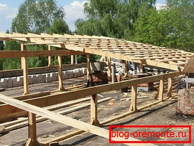 Vgradnja strešne kritine na ravno streho