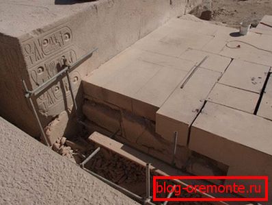 V foto - geopolimernih blokih v starodavnih egiptovskih zgradbah V foto - geopolimernih blokih v starodavnih egiptovskih zgradbah