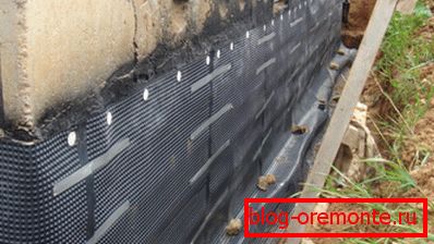 Na fotografiji - uporaba hidrofobnih valjanih materialov Na fotografiji - uporaba hidrofobnih valjanih materialov