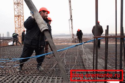 Pri fotografiranju z betonom v hladni sezoni Pri fotografiranju z betonom v hladni sezoni