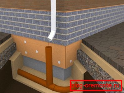 Potrebno je vnaprej načrtovati drenažni sistem, sicer bo potrebno diamantno vrtanje lukenj v betonu.