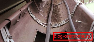 Ogrevalni kabel v žlebu