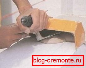 Uporaba lepila z lopatico. Uporaba lepila z lopatico.