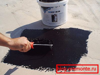 Uporaba prve plasti hidroizolacije