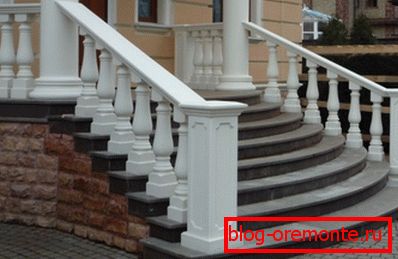 Izravnane betonske stopnice. Izravnane betonske stopnice.