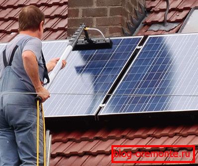 Vzdrževanje solarnih panelov