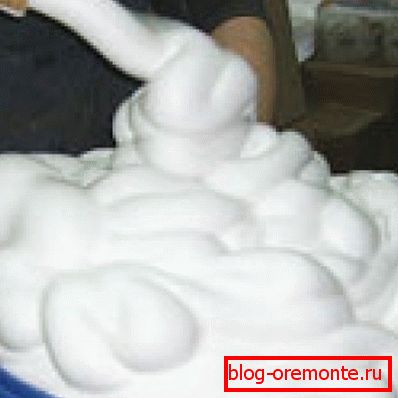Enotna gosta pena - znak kakovosti materiala