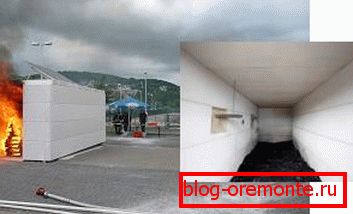 Eksperimentalni preskus požarne odpornosti blokov gaziranih betonov Eksperimentalni preskus požarne odpornosti blokov gaziranih betonov