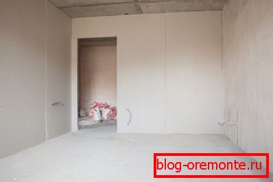 Zaključevanje s drywall vam omogoča, da dobite skoraj popolnoma gladke stene